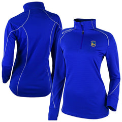 Royal Golden State Warriors Women's Omni-Wick Shotgun 2.0 Quarter-Zip Pullover Top sale | NBA