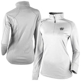 White Brooklyn Nets Women's Omni-Wick Shotgun 2.0 Quarter-Zip Pullover Top | NBA