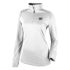 White Brooklyn Nets Women's Omni-Wick Shotgun 2.0 Quarter-Zip Pullover Top | NBA
