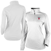White Chicago Bulls Women's Omni-Wick Shotgun 2.0 Quarter-Zip Pullover Top | NBA