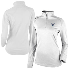 White Charlotte Hornets Women's Omni-Wick Shotgun 2.0 Quarter-Zip Pullover Top | NBA