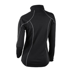 Black Charlotte Hornets Women's Omni-Wick Shotgun 2.0 Quarter-Zip Pullover Top | NBA