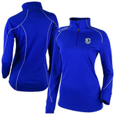 Blue Dallas Mavericks Women's Omni-Wick Shotgun 2.0 Quarter-Zip Pullover Top sale | NBA