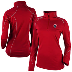 Red Washington Wizards Women's Omni-Wick Shotgun 2.0 Quarter-Zip Pullover Top | NBA