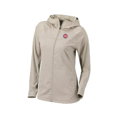 Tan Detroit Pistons Women's Omni-Wick Half Shot Full-Zip Hooded Jacket sale | NBA