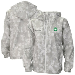 Gray Boston Celtics Women's Flash Challenger II Omni-Shade Full-Zip Windbreaker Jacket | NBA