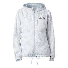 White San Antonio Spurs Women's Flash Forward Windbreaker | NBA
