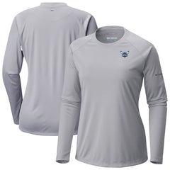 Gray Charlotte Hornets Women's Tidal Tee II Long Sleeve T-Shirt | NBA