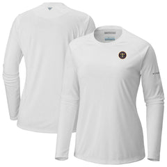 White Denver Nuggets Women's Tidal Tee II Long Sleeve T-Shirt sale | NBA