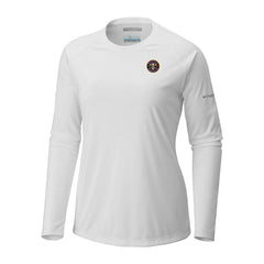 White Denver Nuggets Women's Tidal Tee II Long Sleeve T-Shirt sale | NBA