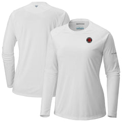White Toronto Raptors Women's Tidal Tee II Long Sleeve T-Shirt | NBA