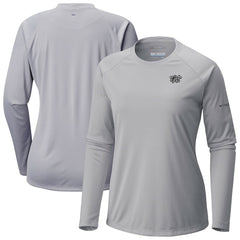 Gray Brooklyn Nets Women's Tidal Tee II Long Sleeve T-Shirt | NBA