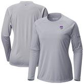 Gray Sacramento Kings Women's Tidal Tee II Long Sleeve T-Shirt | NBA