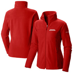 Red Washington Wizards Women's Give & Go II Fleece Full-Zip Jacket | NBA