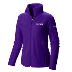 Purple Sacramento Kings Women's Give & Go II Fleece Full-Zip Jacket | NBA