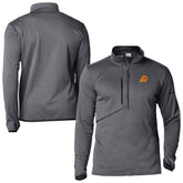 Black Phoenix Suns Park View Fleece Half-Zip Top | NBA
