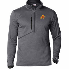 Black Phoenix Suns Park View Fleece Half-Zip Top | NBA