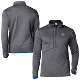 Blue New York Knicks Park View Fleece Half-Zip Top | NBA