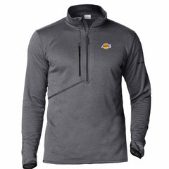 Black Los Angeles Lakers Park View Fleece Half-Zip Top | NBA