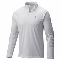 White Houston Rockets PFG Terminal Tackle Quarter-Zip Top sale | NBA