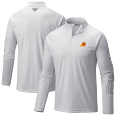 White Phoenix Suns PFG Terminal Tackle Quarter-Zip Top | NBA