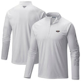 White New Orleans Pelicans PFG Terminal Tackle Quarter-Zip Top | NBA