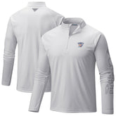 White Oklahoma City Thunder PFG Terminal Tackle Quarter-Zip Top | NBA