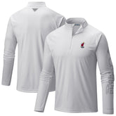 White Miami Heat PFG Terminal Tackle Quarter-Zip Top | NBA