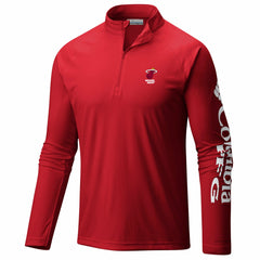 Red Miami Heat PFG Terminal Tackle Quarter-Zip Top | NBA