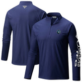 Navy Minnesota Timberwolves PFG Terminal Tackle Quarter-Zip Top | NBA