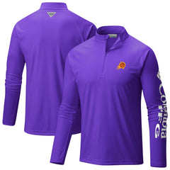 Purple Phoenix Suns PFG Terminal Tackle Quarter-Zip Top | NBA