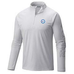 White Philadelphia 76ers PFG Terminal Tackle Quarter-Zip Top | NBA