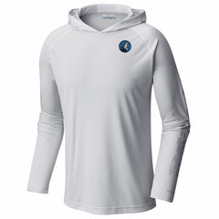 White Minnesota Timberwolves PFG Super Terminal Tackle Hoodie | NBA