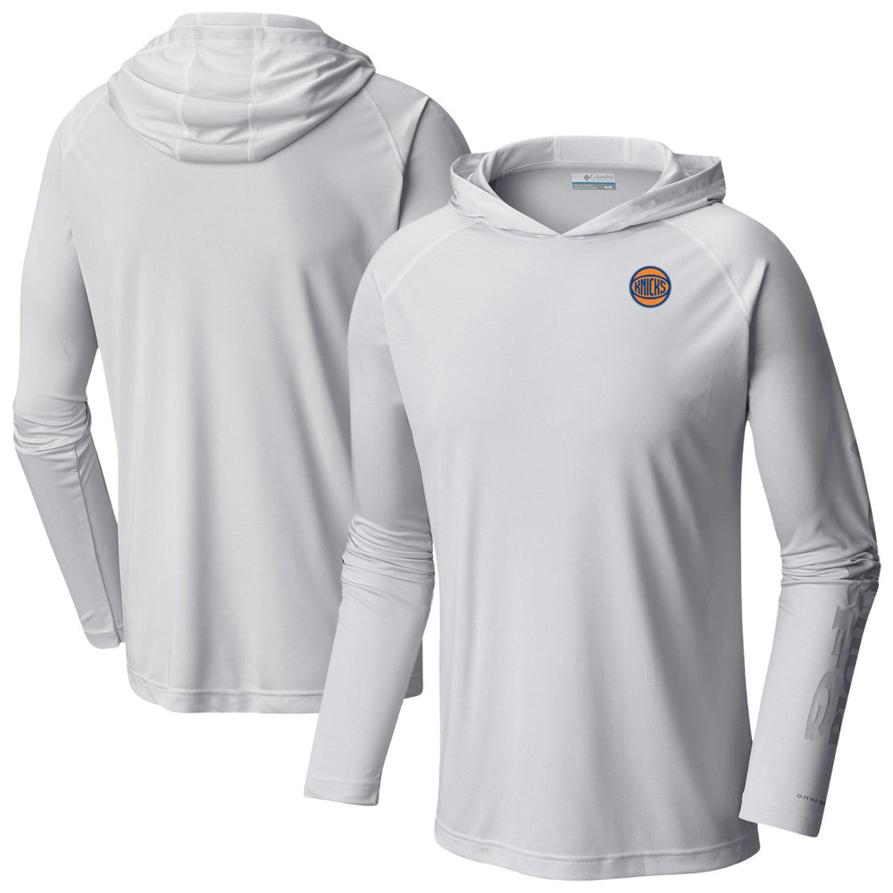 White New York Knicks PFG Super Terminal Tackle Hoodie | NBA