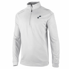 White Utah Jazz Oakland Downs Omni-Wick Quarter-Zip Top | NBA