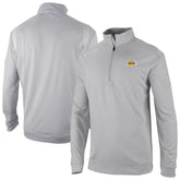 Gray Los Angeles Lakers Oakland Downs Omni-Wick Quarter-Zip Top | NBA
