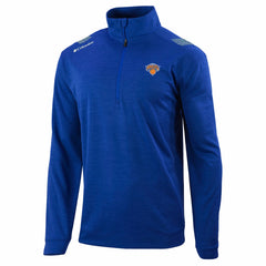 Blue New York Knicks Oakland Downs Omni-Wick Quarter-Zip Top | NBA