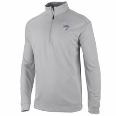 Gray Oklahoma City Thunder Oakland Downs Omni-Wick Quarter-Zip Top | NBA