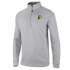 Gray Indiana Pacers Oakland Downs Omni-Wick Quarter-Zip Top | NBA