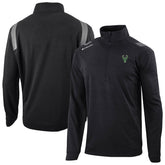 Black Milwaukee Bucks Oakland Downs Omni-Wick Quarter-Zip Top | NBA