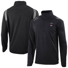 Black Miami Heat Oakland Downs Omni-Wick Quarter-Zip Top | NBA