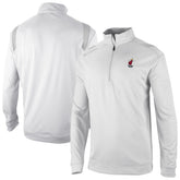 White Miami Heat Oakland Downs Omni-Wick Quarter-Zip Top | NBA