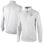 White Philadelphia 76ers Oakland Downs Omni-Wick Quarter-Zip Top | NBA