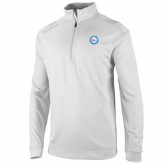 White Philadelphia 76ers Oakland Downs Omni-Wick Quarter-Zip Top | NBA