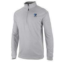 Gray Memphis Grizzlies Oakland Downs Omni-Wick Quarter-Zip Top | NBA