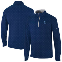 Navy Memphis Grizzlies Wickham Hills Omni-Wick Quarter-Zip Jacket | NBA