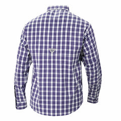 Purple Los Angeles Lakers Super Tamiami Omni-Shade Long Sleeve Button-Down Shirt | NBA