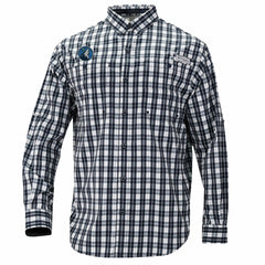 Navy Minnesota Timberwolves Super Tamiami Omni-Shade Long Sleeve Button-Down Shirt | NBA
