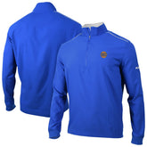 Blue New York Knicks Omni-Wick Bogey's Paradise Quarter-Zip Top | NBA