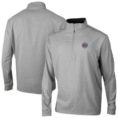 Gray New York Knicks Omni-Wick Bogey's Paradise Quarter-Zip Top | NBA